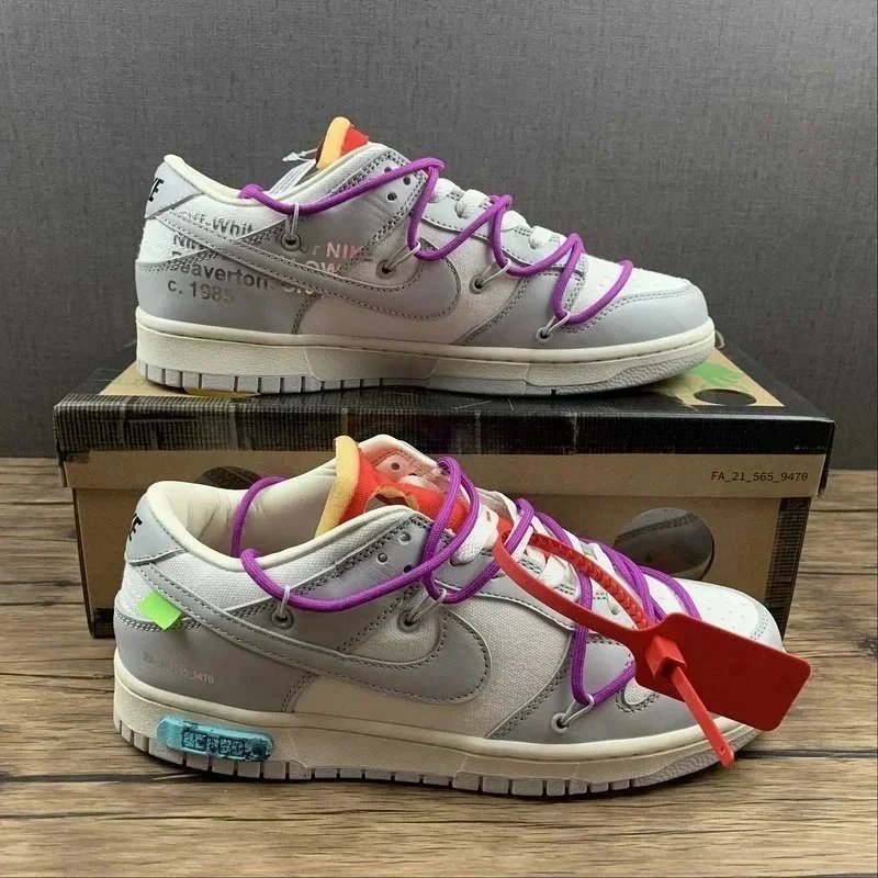 Nike Dunk Low Off-White - Thumbnail 10