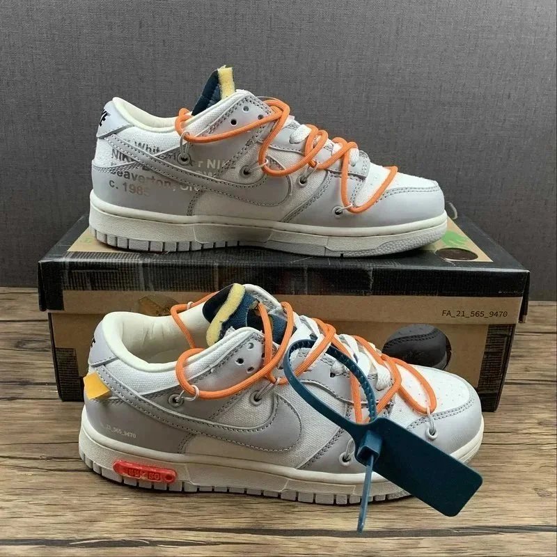 Nike Dunk Low Off-White - Thumbnail 6