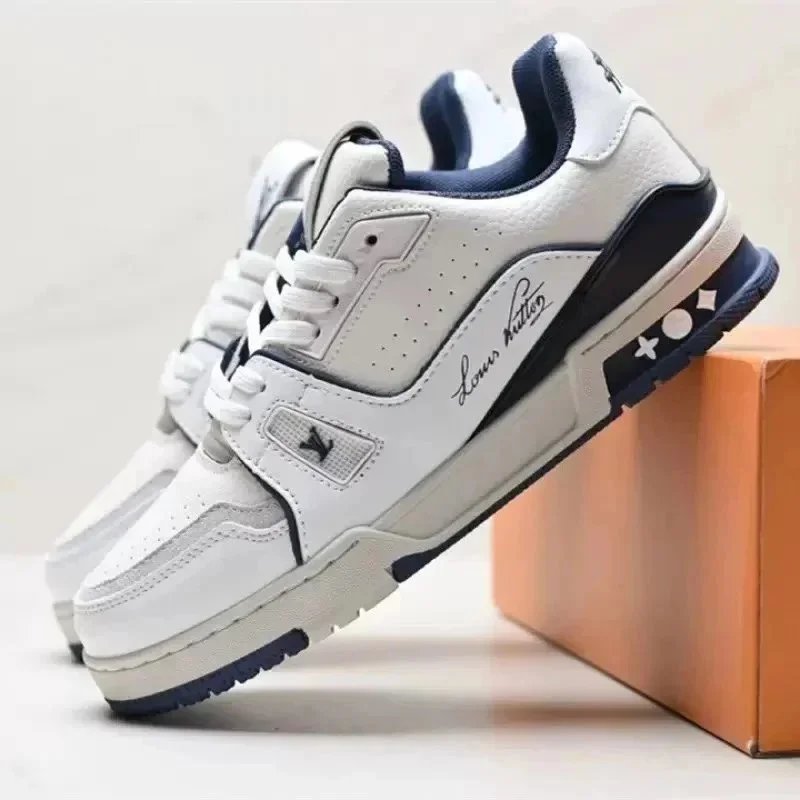 Louis vuitton sneakers LV Trainer Shoes (40 style) - Thumbnail 11