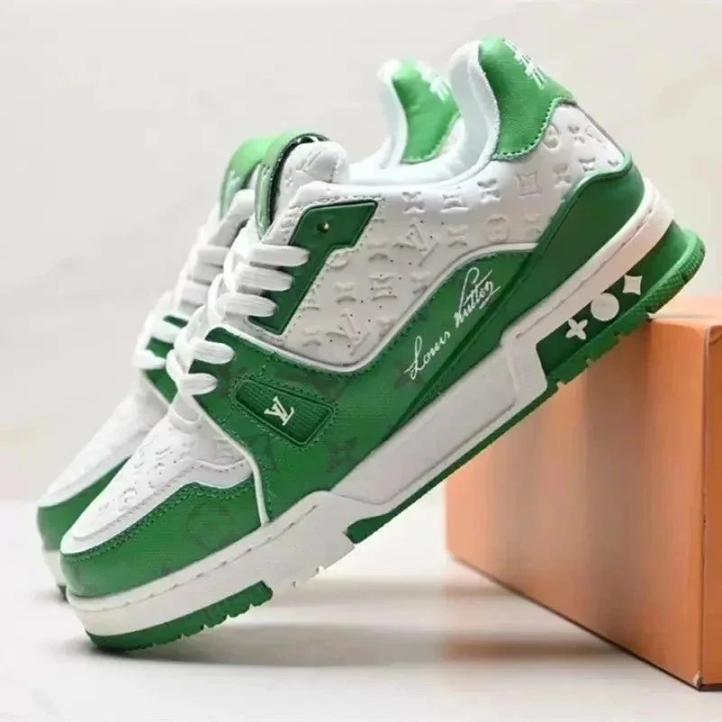 Louis vuitton sneakers LV Trainer Shoes (40 style) - Thumbnail 8