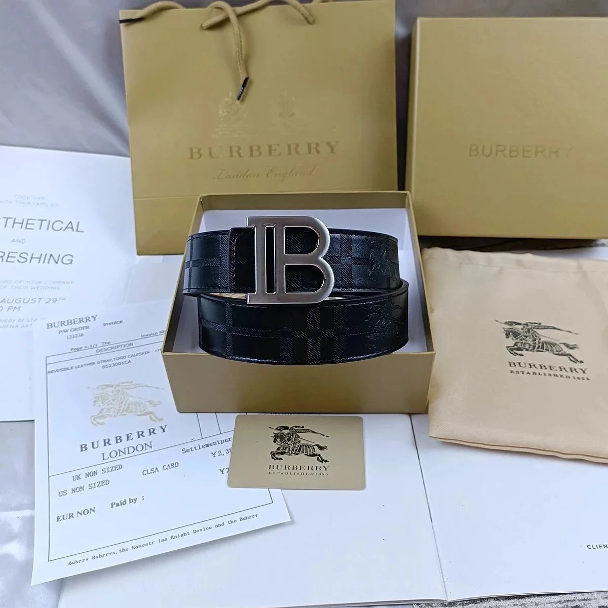 Burberry belt - Thumbnail 3