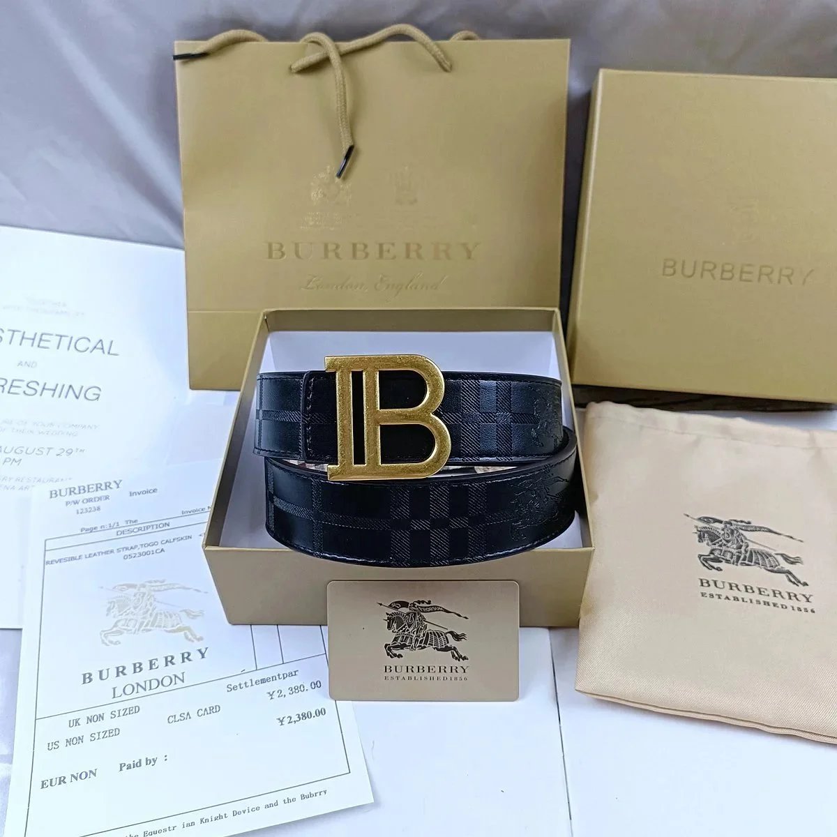 Burberry belt - Thumbnail 4