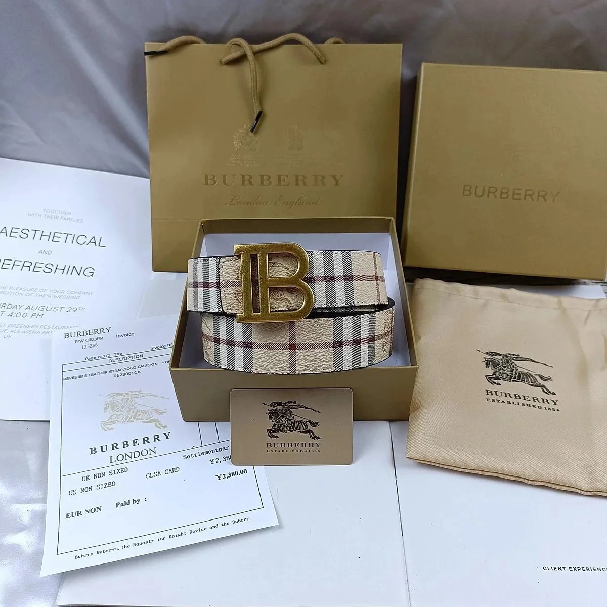 Burberry belt - Thumbnail 5