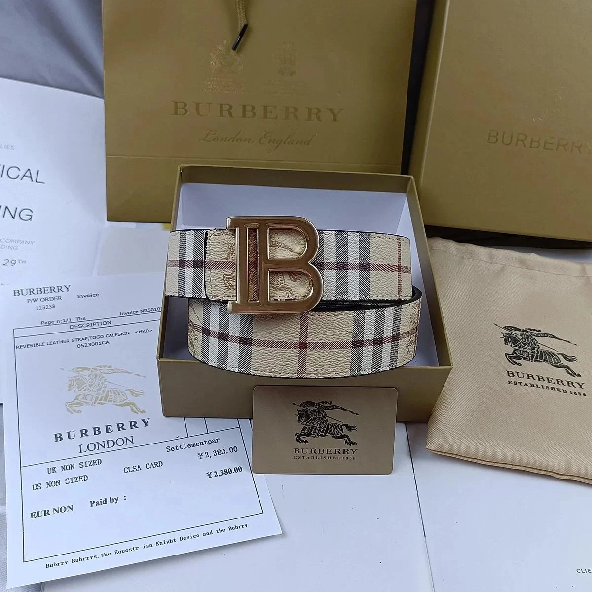 Burberry belt - Thumbnail 6