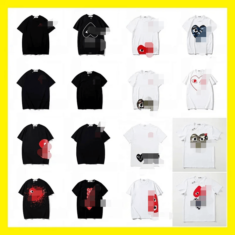 CDG Play T-shirt Tee （40 Styles）