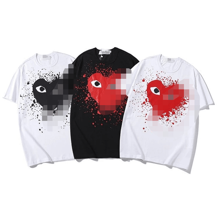 CDG Play T-shirt Tee （40 Styles） - Thumbnail 4