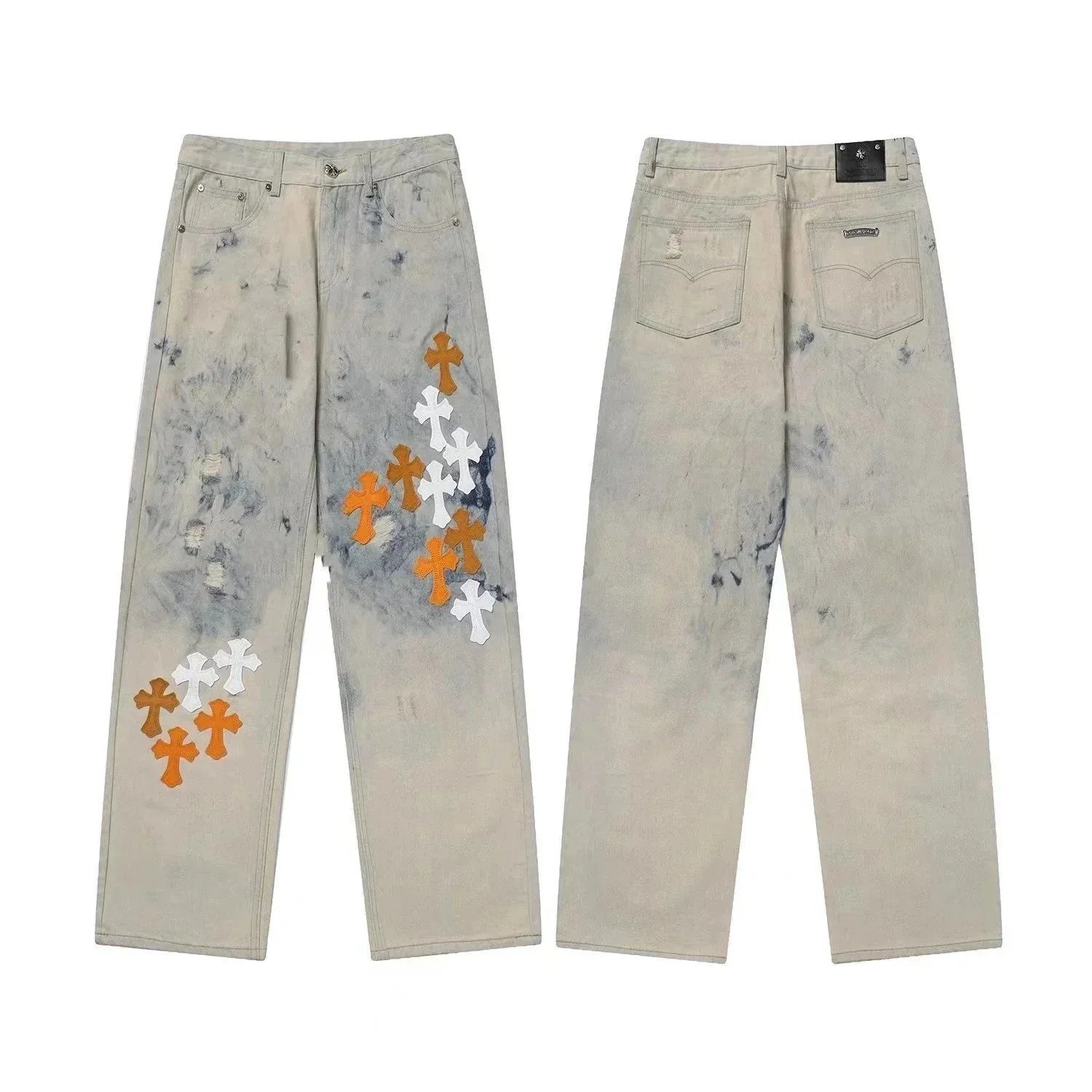 Chrome Hearts Jeans High version ( 38+ styles) - Thumbnail 10