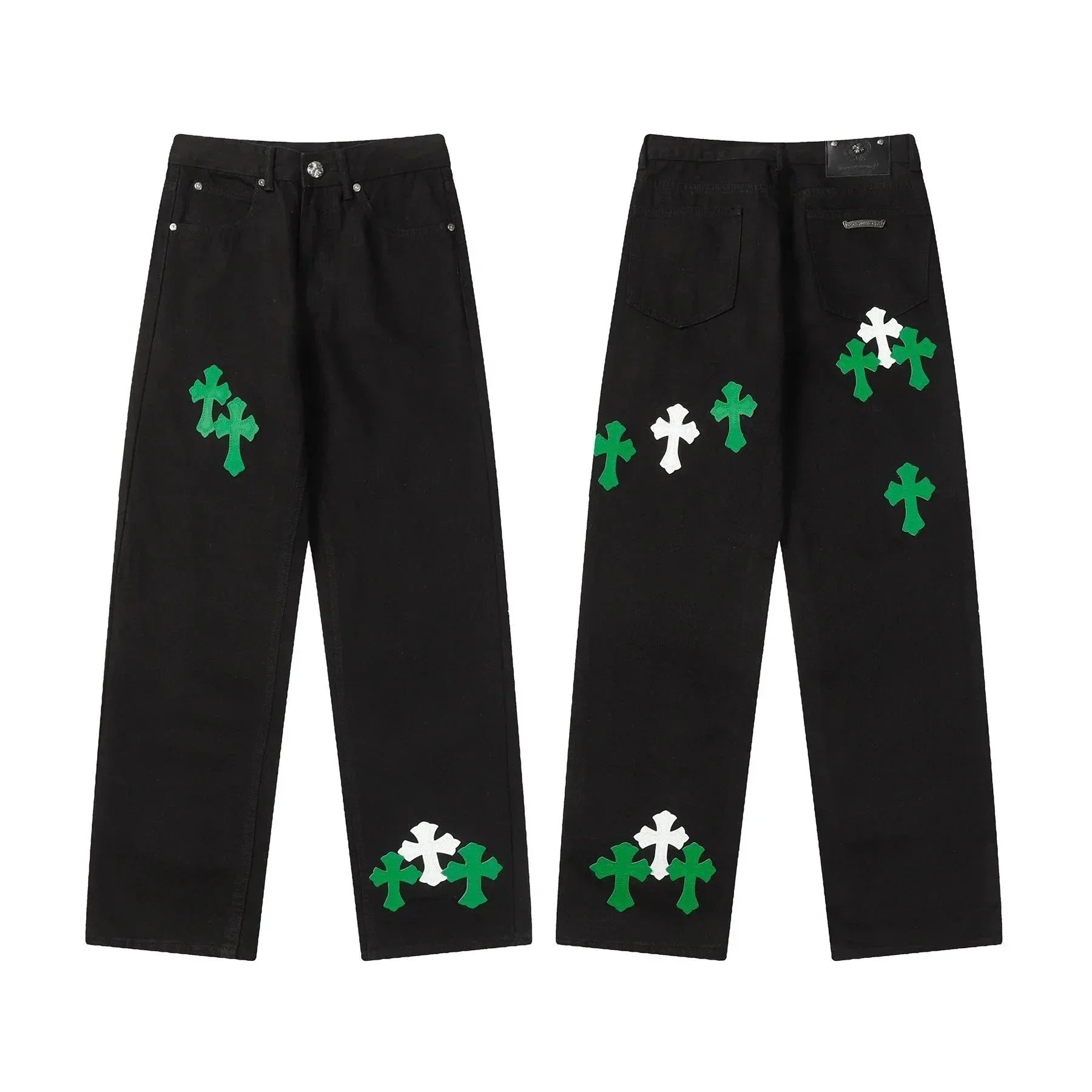 Chrome Hearts Jeans High version ( 38+ styles) - Thumbnail 12