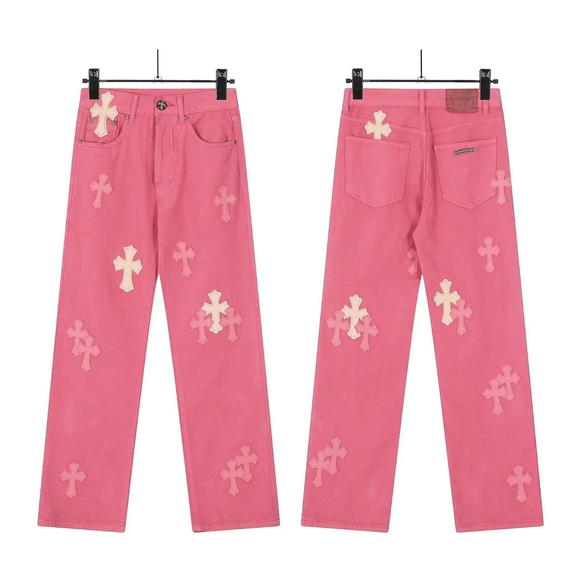 Chrome Hearts Jeans High version ( 38+ styles) - Thumbnail 13