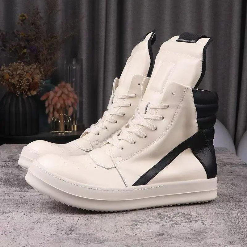 rick owens Geobasket High Top Sneakers（color 8）
