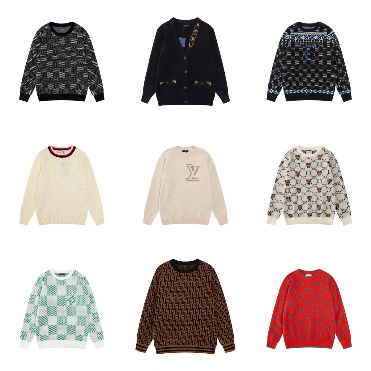 Dior Gucci Prada LV Fendi Sweater(40styles)