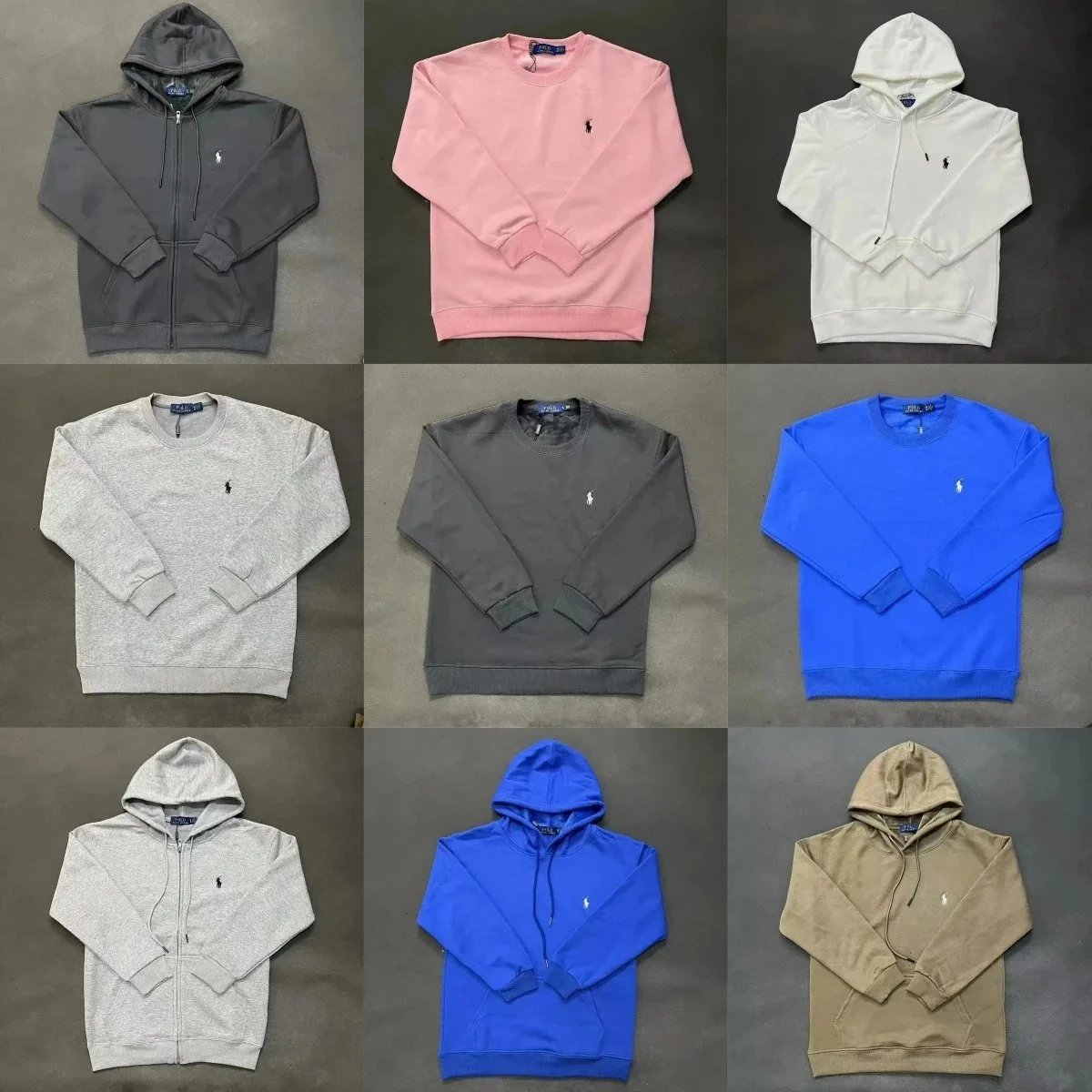 Ralph Lauren Polo Classic Fit Hoodie & Crewneck Sweatshirt Collection [9 Styles]