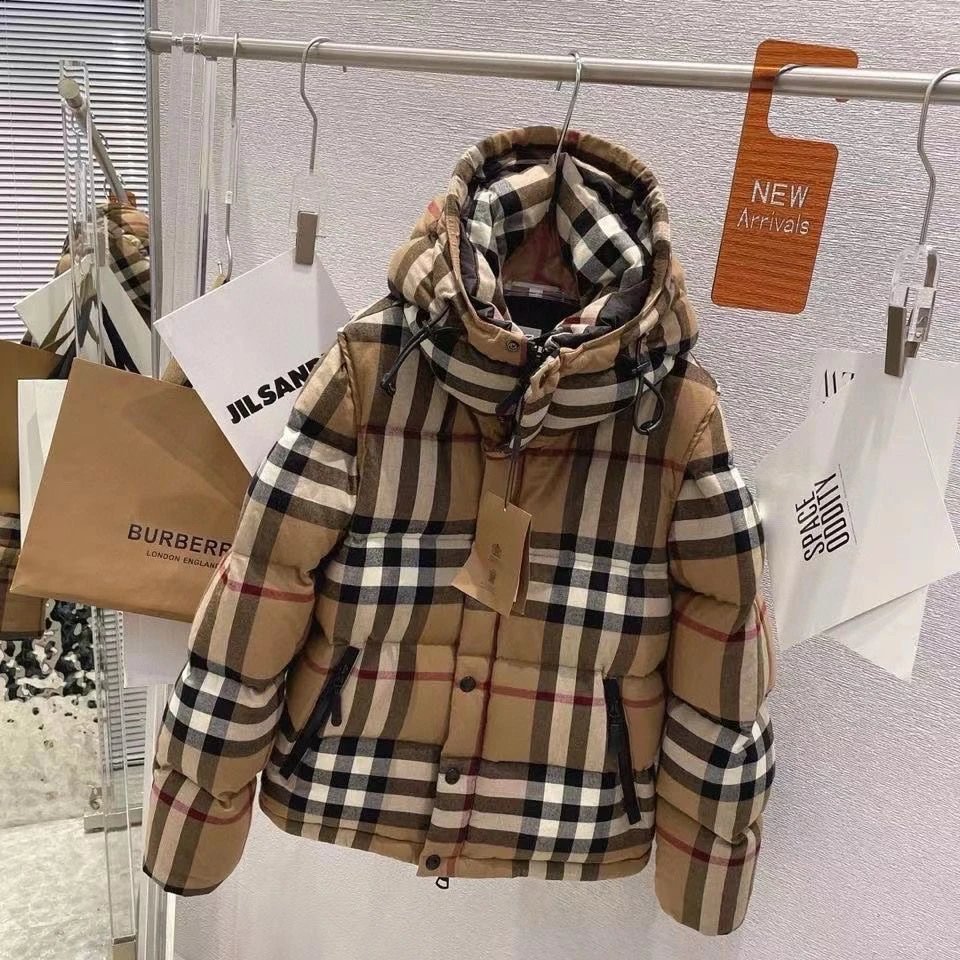 Burberry Vintage Check Hooded Down Jacket [40 styles]