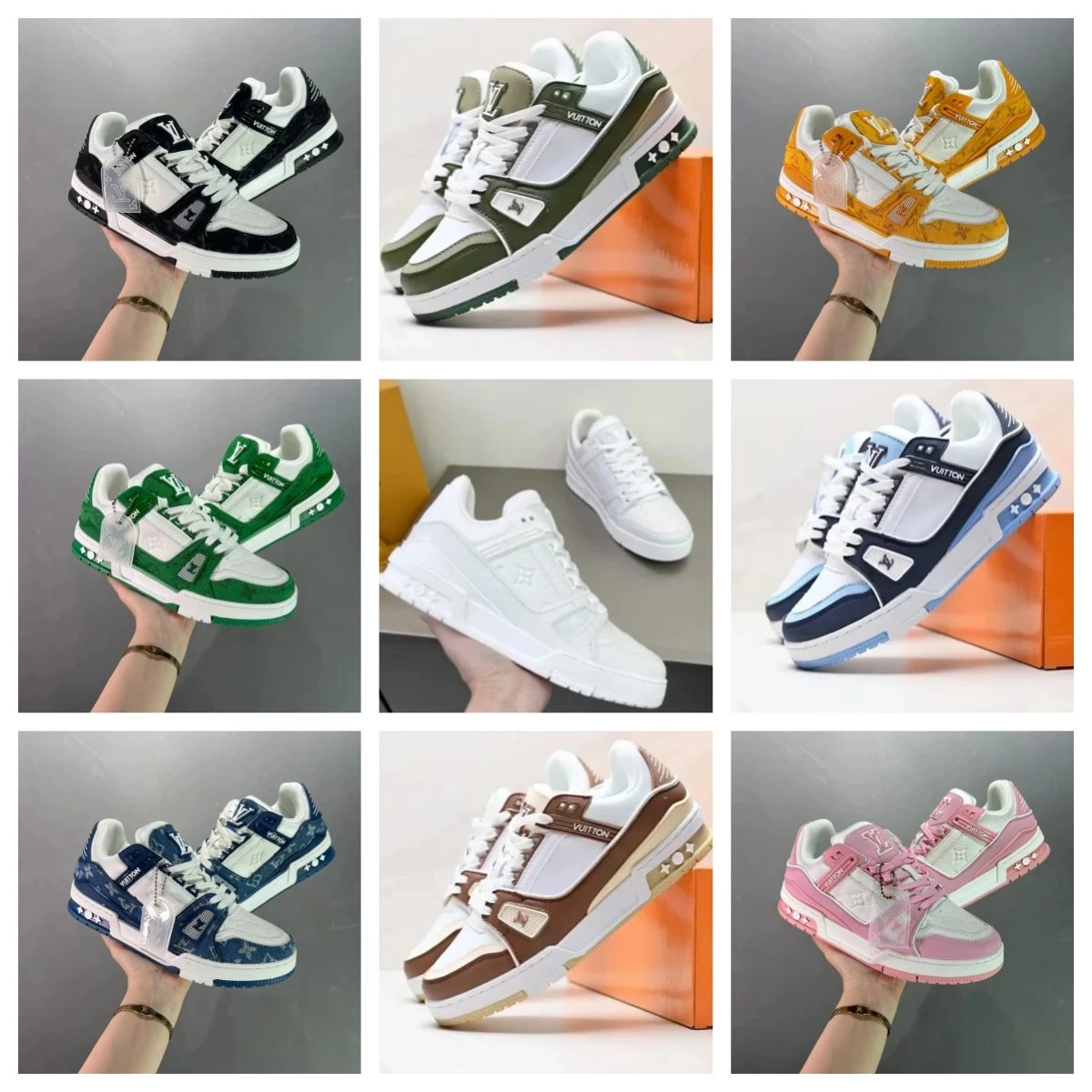 Louis Vuitton Trainer Sneakers [Multiple Colorways & Styles]