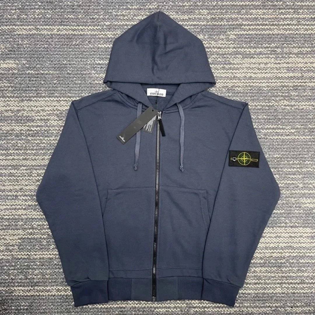 Stone Island Compass Logo Hoodies & Sweatshirts - Thumbnail 7
