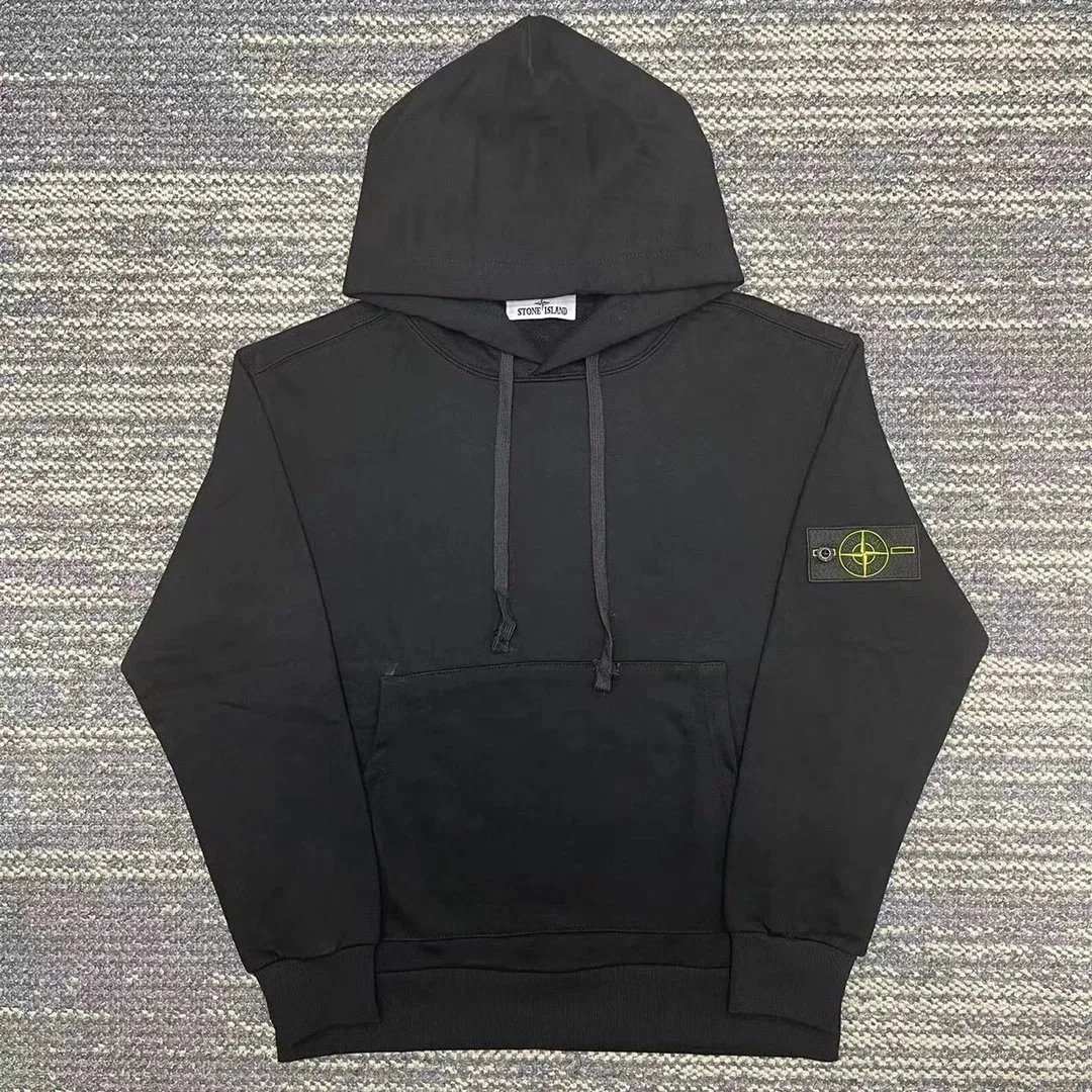 Stone Island Compass Logo Hoodies & Sweatshirts - Thumbnail 3