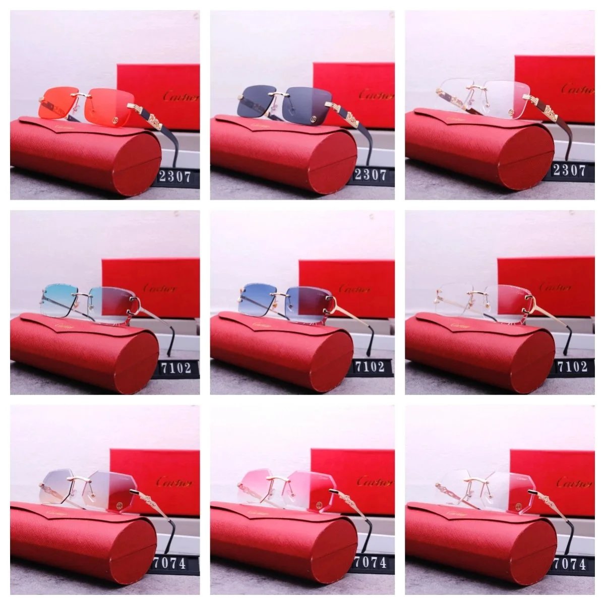 Cartier Retro Sunglasses [2307