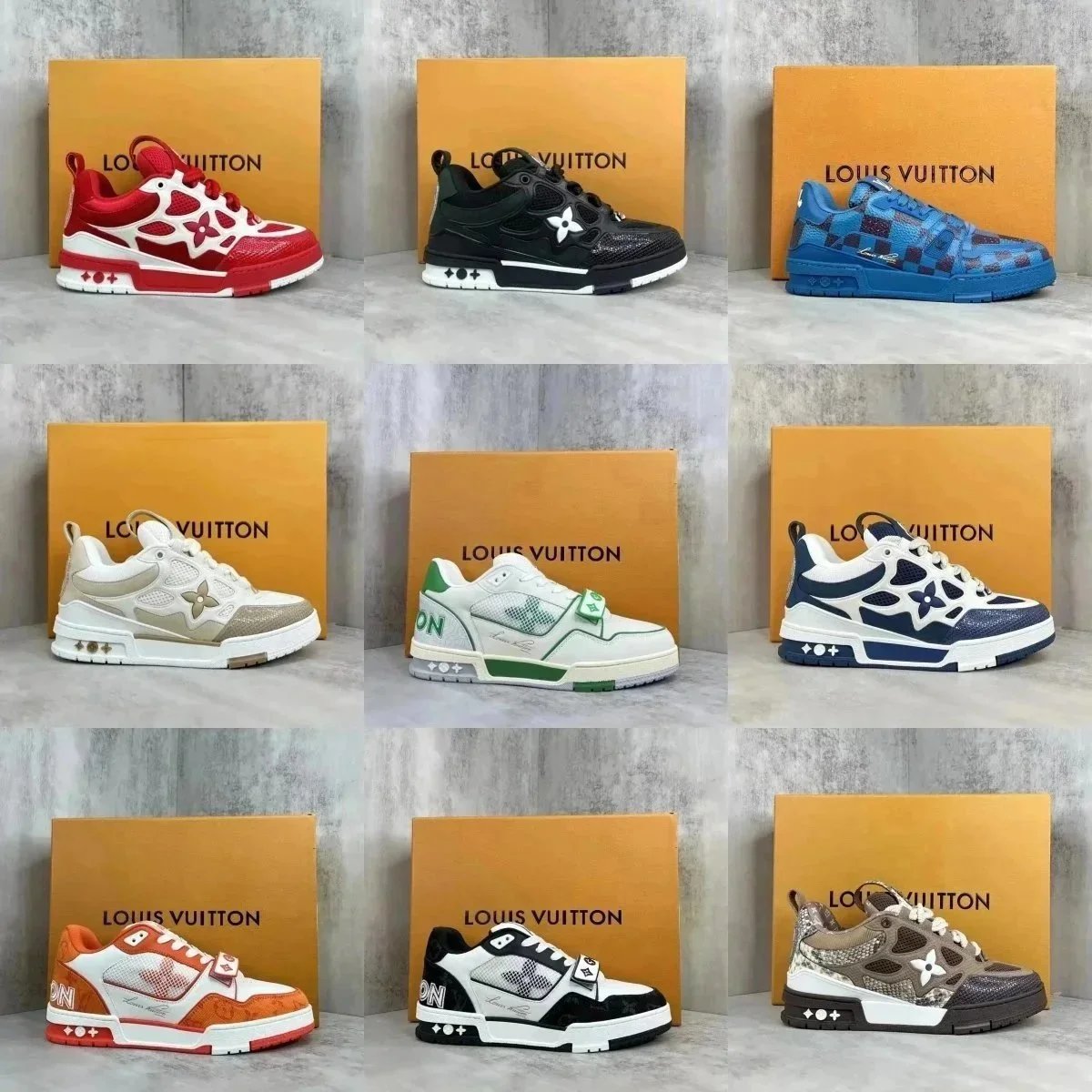 Louis Vuitton Trainer Sneakers [40+ styles]