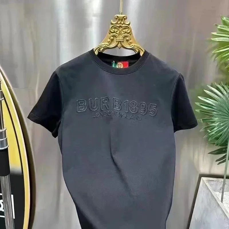 BURBERRY Embossed Logo Sweatshirt [High Quality] - Thumbnail 2