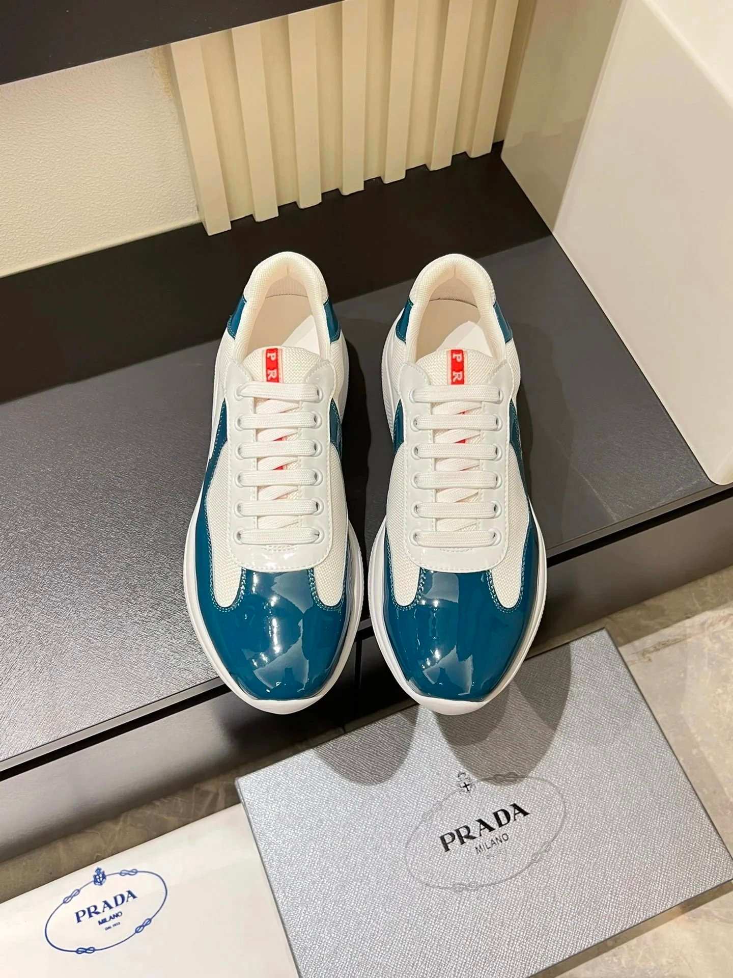 Prada Linea Rossa B23 Sneakers [America's Cup Edition] - Thumbnail 7