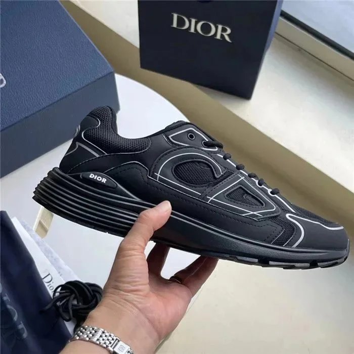 Dior B30 Mesh Sneakers [High Quality] - Thumbnail 3
