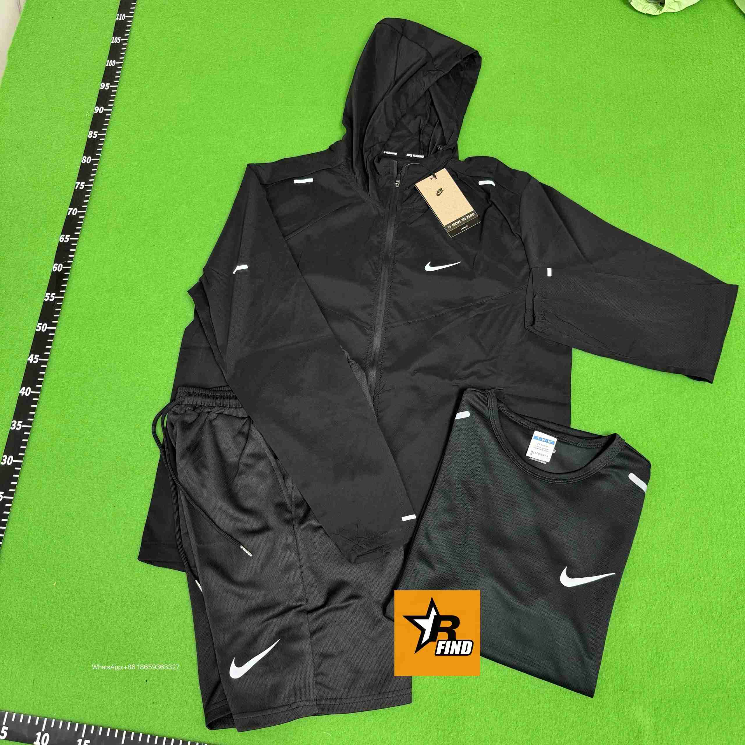 Nike Training Suit Set [3-Piece: Hooded Jacket - Thumbnail 3