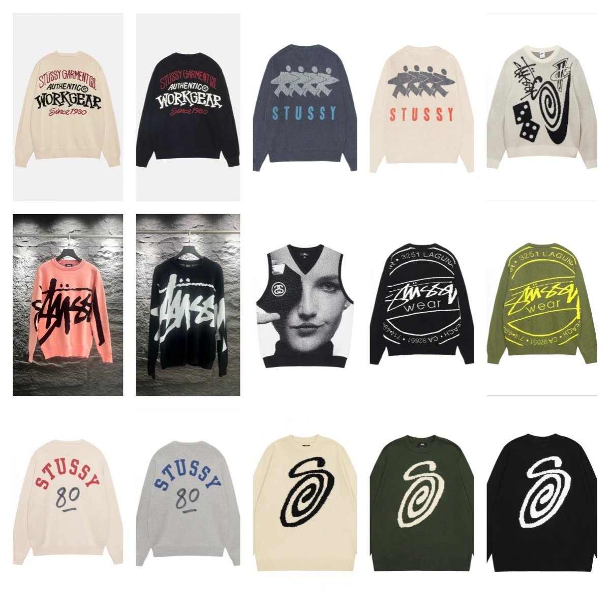Stussy sweater