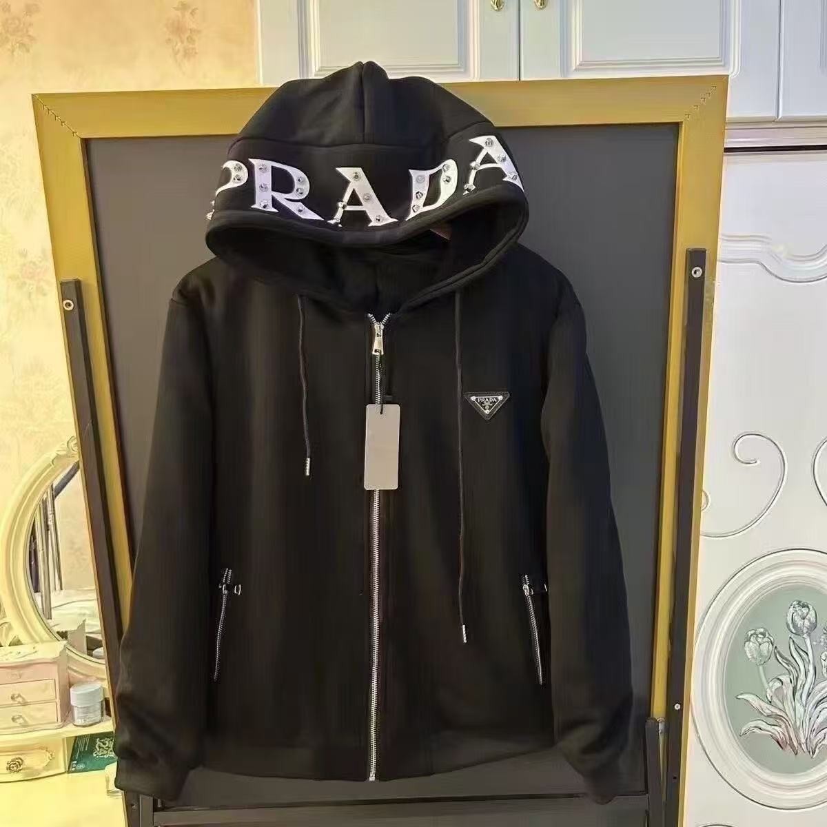 Prada Logo Sweatshirt [40 styles] - Thumbnail 4