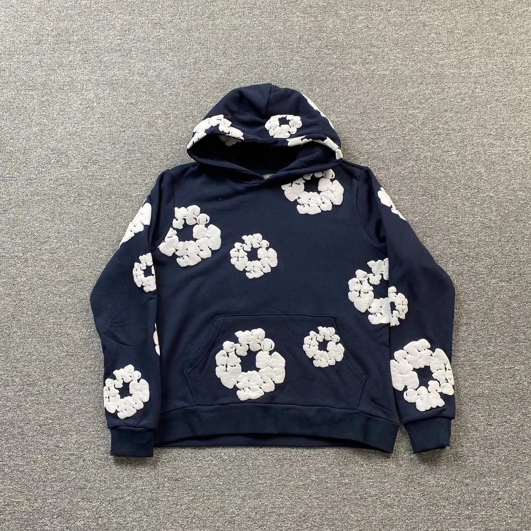 Denim Tears Flower Print Hoodie/Pants Set - Thumbnail 5