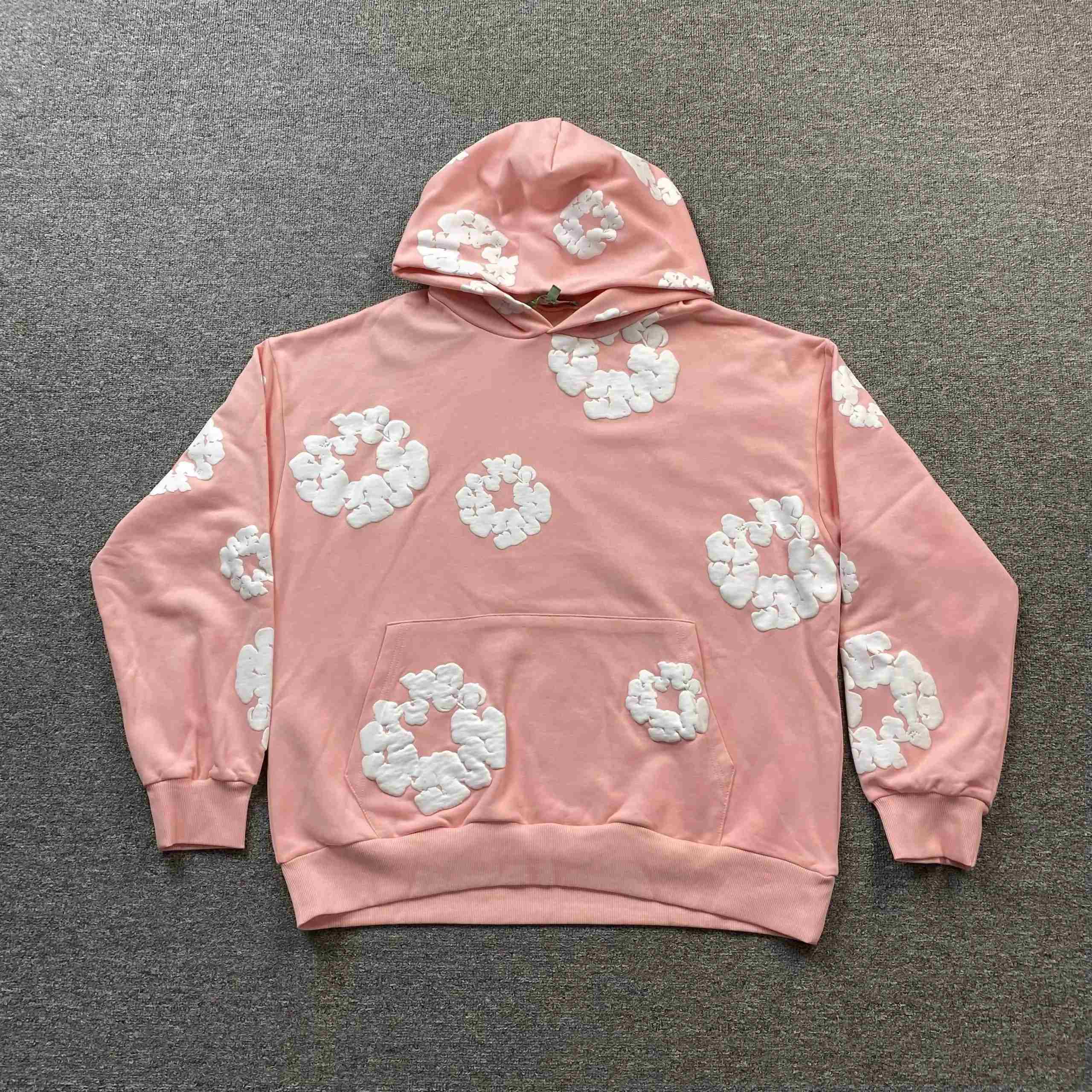 Denim Tears Flower Print Hoodie/Pants Set - Thumbnail 7