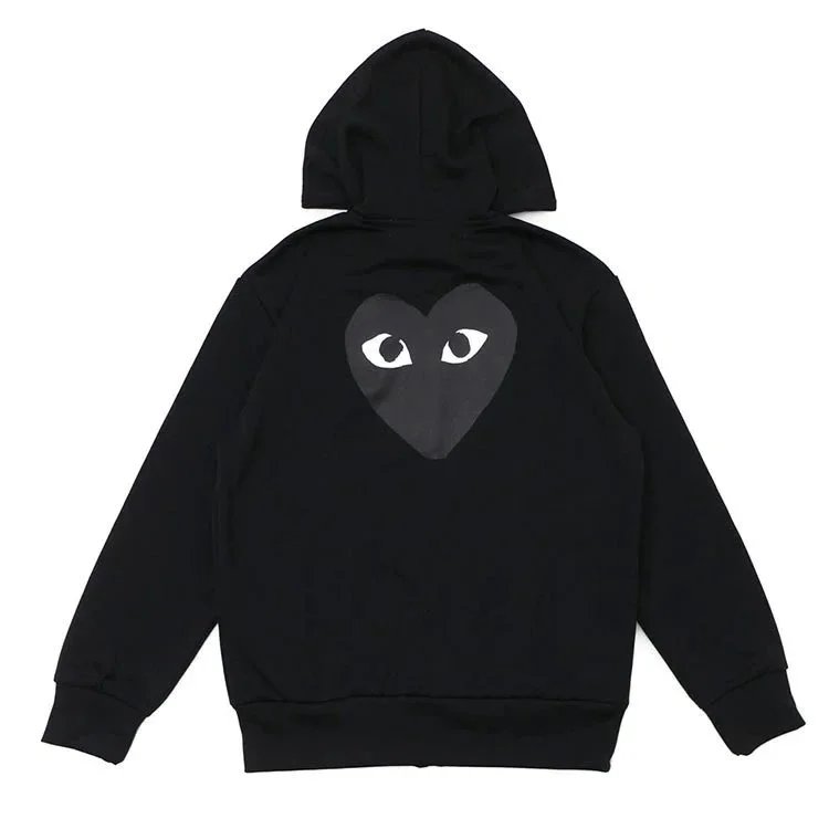 Comme des Garçons Play Heart Eyes Hoodie - Thumbnail 3