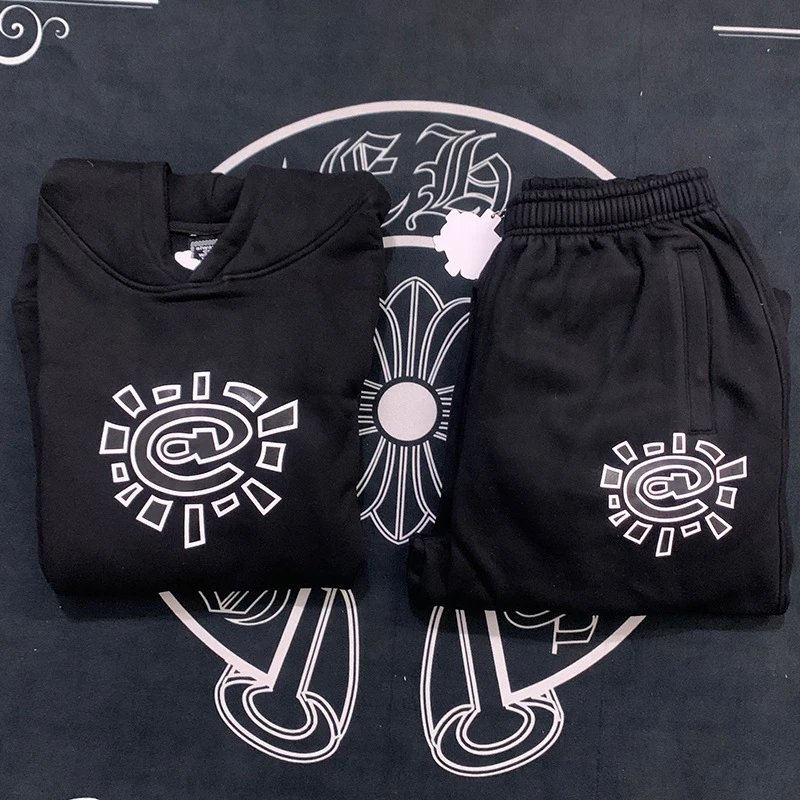 ADWYSD Sunburst Logo Hoodie & Sweatpants Set - Thumbnail 3