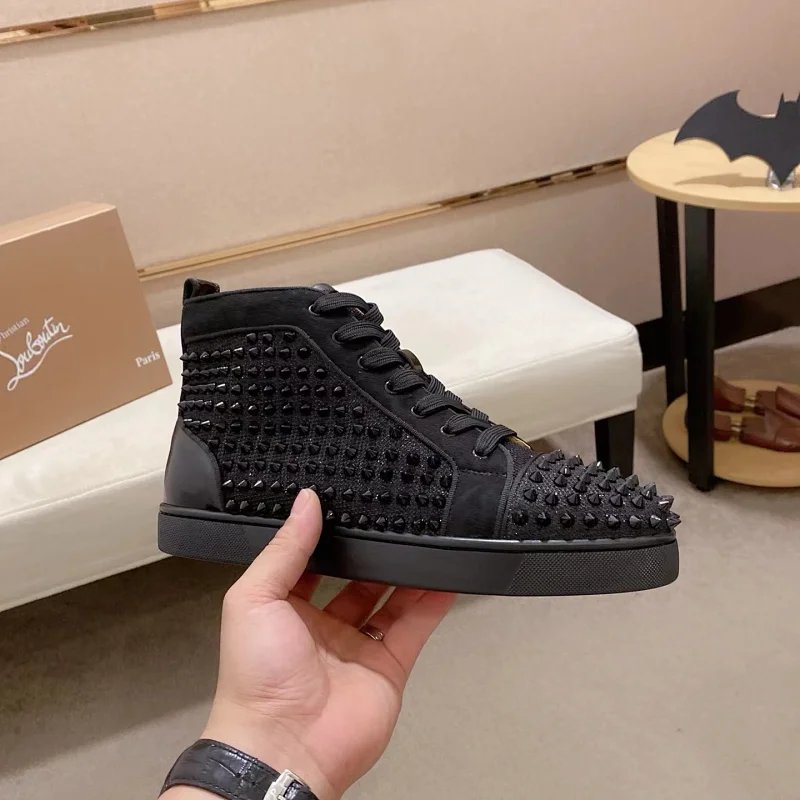 Christian Louboutin Louis Junior Spikes Sneakers - Thumbnail 3
