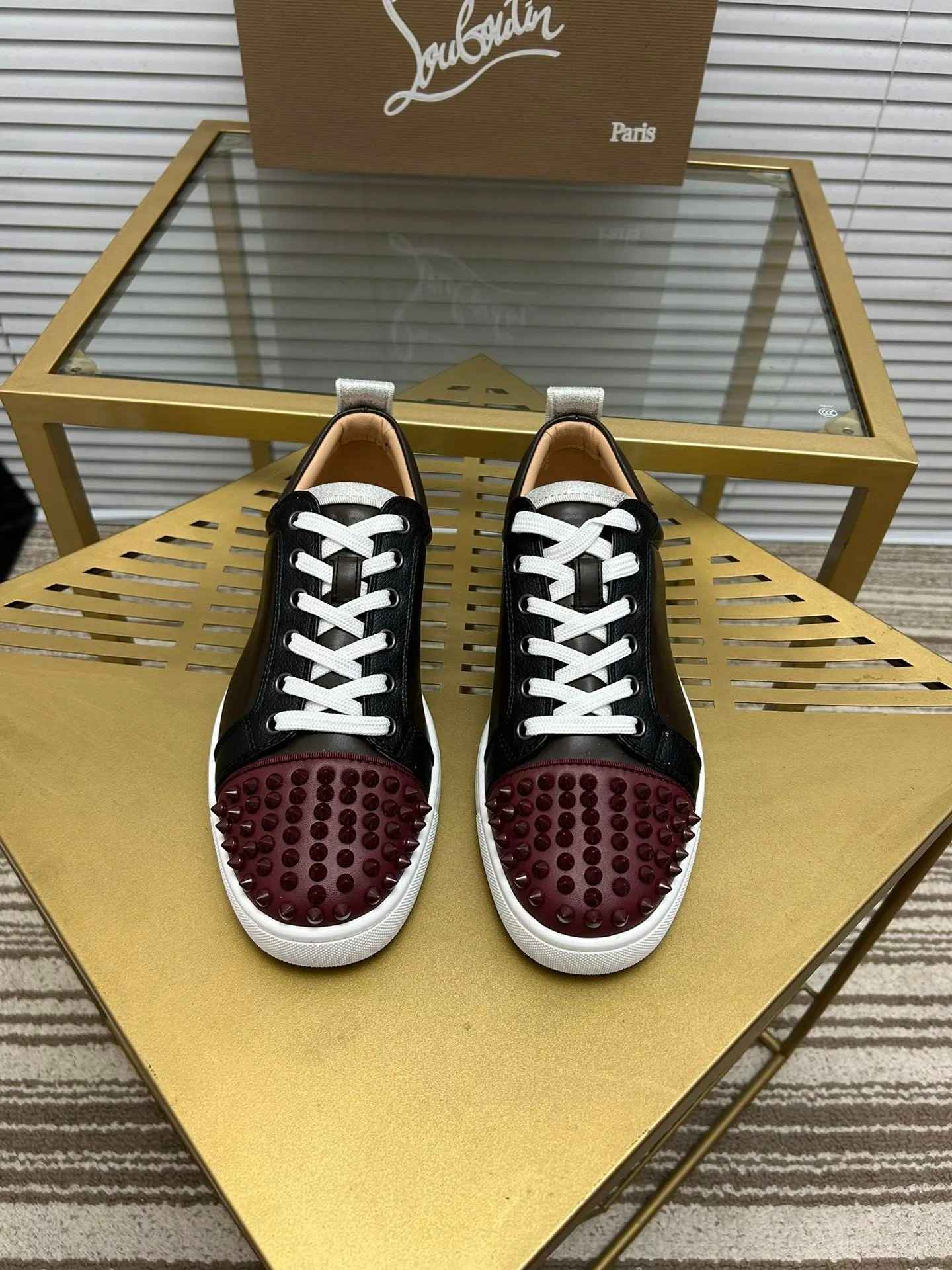 Christian Louboutin Louis Junior Spikes Sneakers - Thumbnail 5