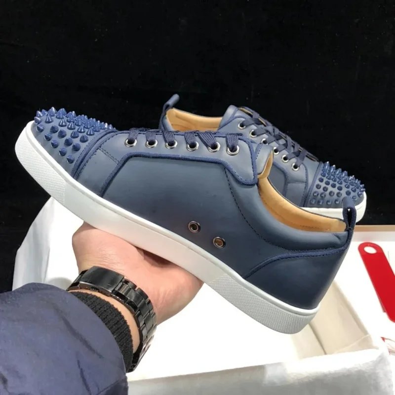 Christian Louboutin Louis Junior Spikes Sneakers - Thumbnail 6