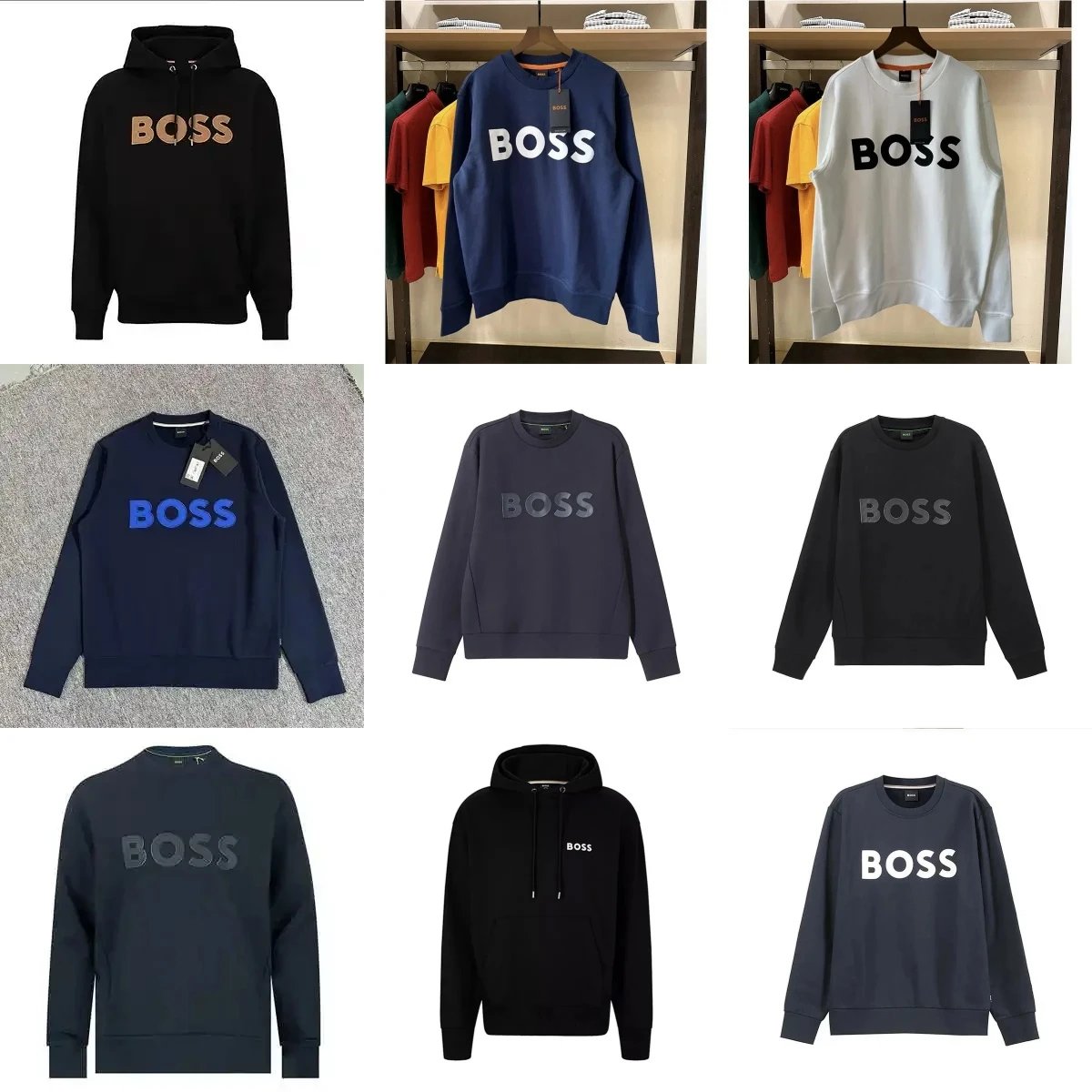 BOSS Logo Hoodies & Sweatshirts