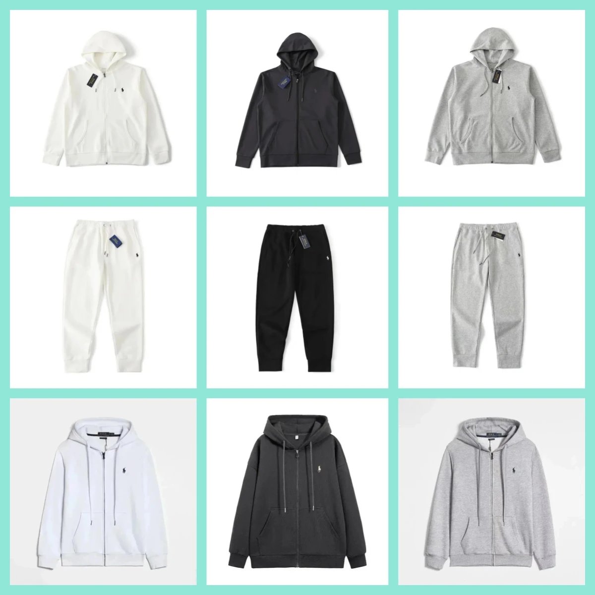 Ralph Lauren Hoodie/Pants [3 Colors Available]