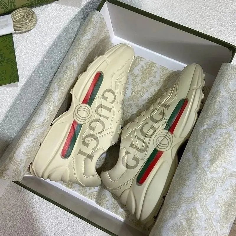 Gucci B22 / Ace / Rhyton / Maya Sneakers [Gucci / Hermes Bouncing shoes] - Thumbnail 13