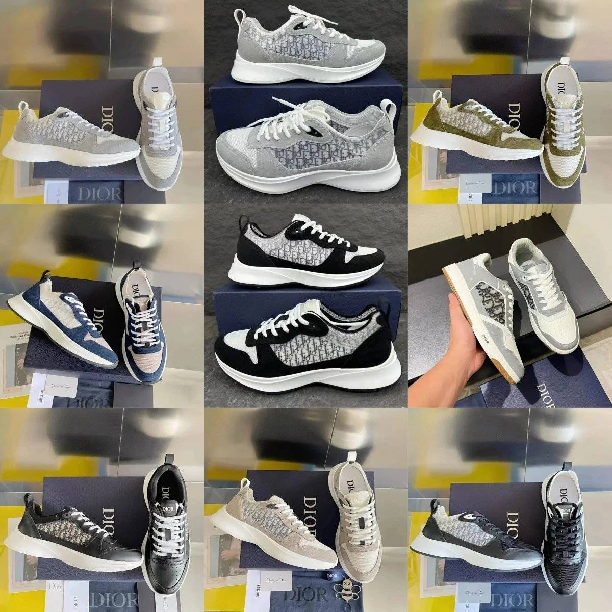 Dior B22 Sneakers [40 Styles]