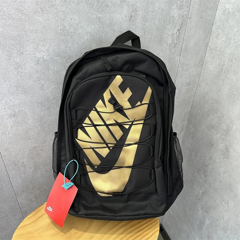 Nike Backpack [with Gold Swoosh Design]