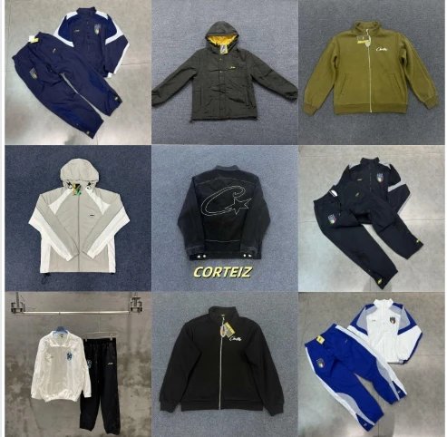 Corteiz Jackets & Pants Sets [Multiple Styles Including Down Jacket