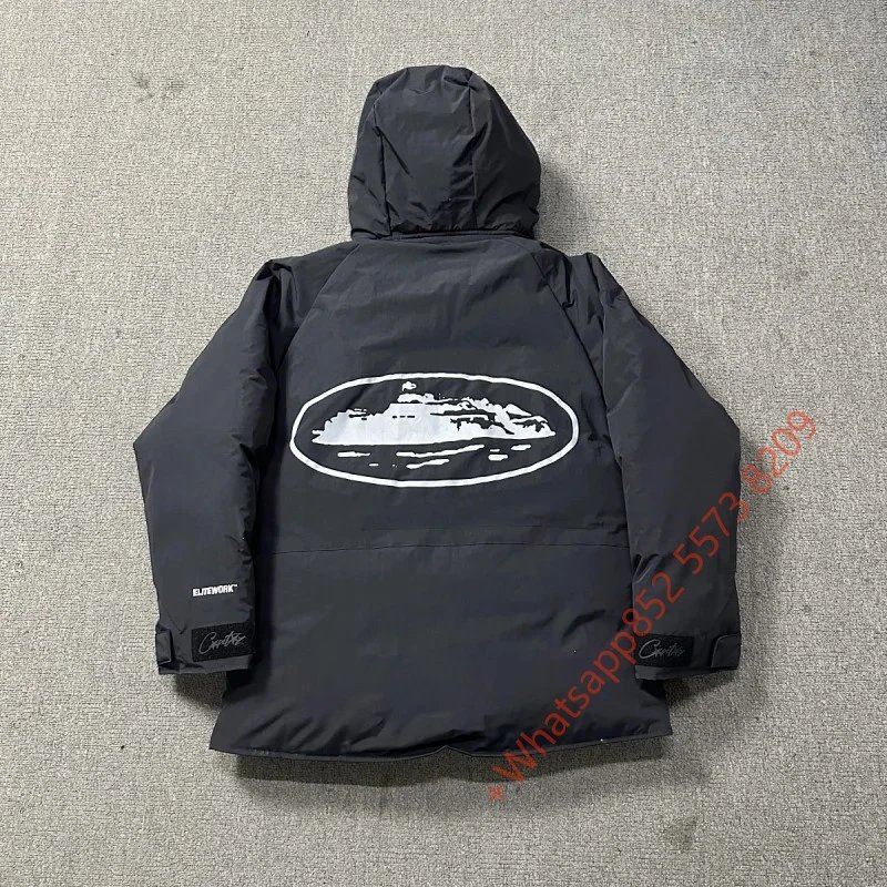 Corteiz Hooded Down Jacket - Thumbnail 4