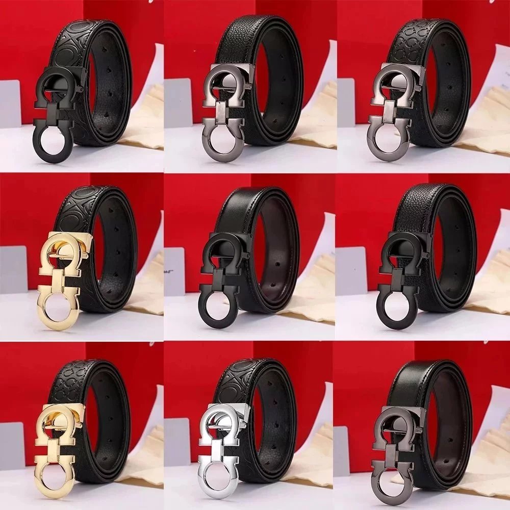 Ferragamo Gancini Buckle Belt / LV Louis Vuitton Belt / AMIRI Belt