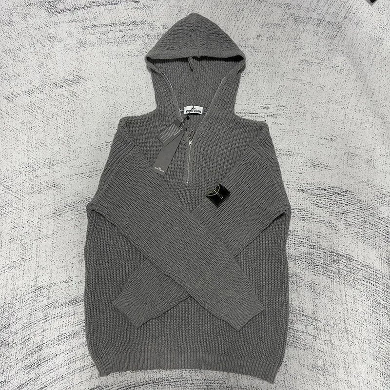 Stone Island Sweater [Multiple Styles Including Cable Knit - Thumbnail 4