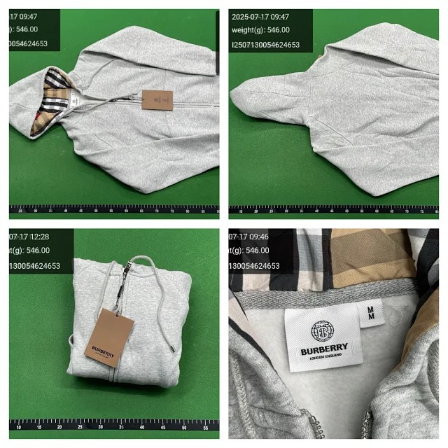 Burberry Check Hoodie/Sweatshirt [40+ Styles] - Thumbnail 2