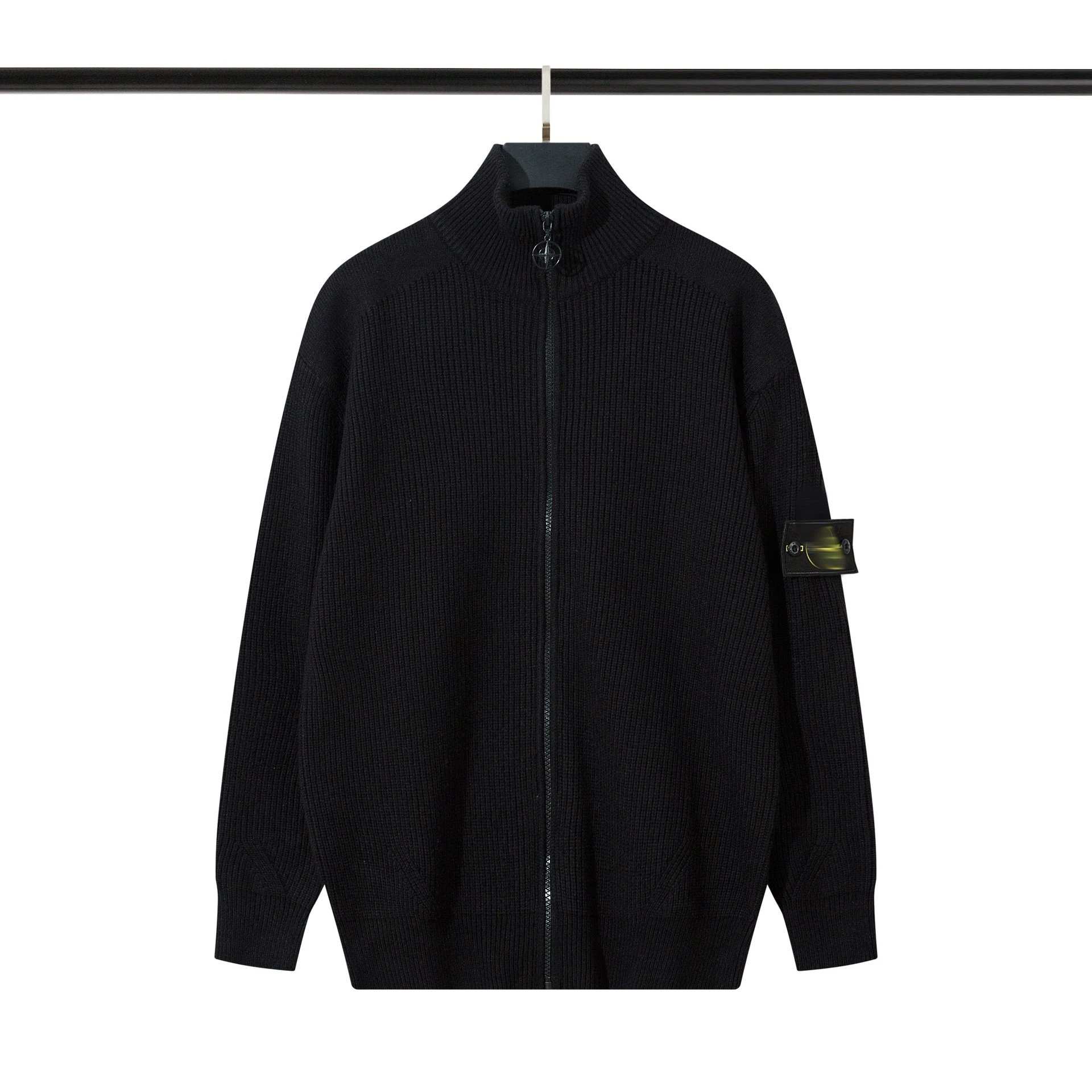Stone Island Ribbed Zip-Up Jacket [Sweatshirts/Pants] - Thumbnail 3