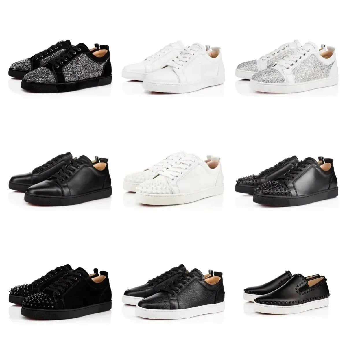 Christian Louboutin Louis Junior Spikes Sneakers