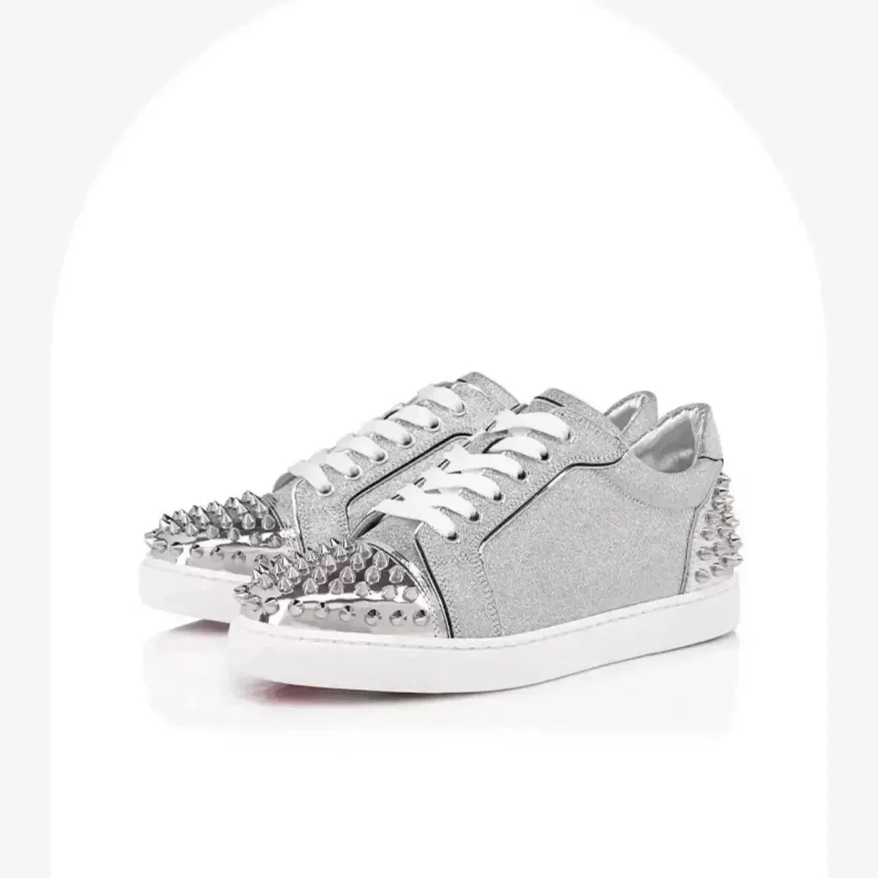 Christian Louboutin Louis Junior Spikes Sneakers - Thumbnail 5