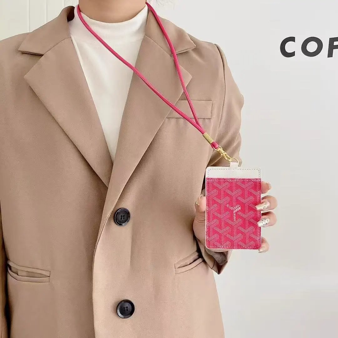 Prada Saffiano & Goyard Saint Louis Card Holder Lanyards - Thumbnail 10