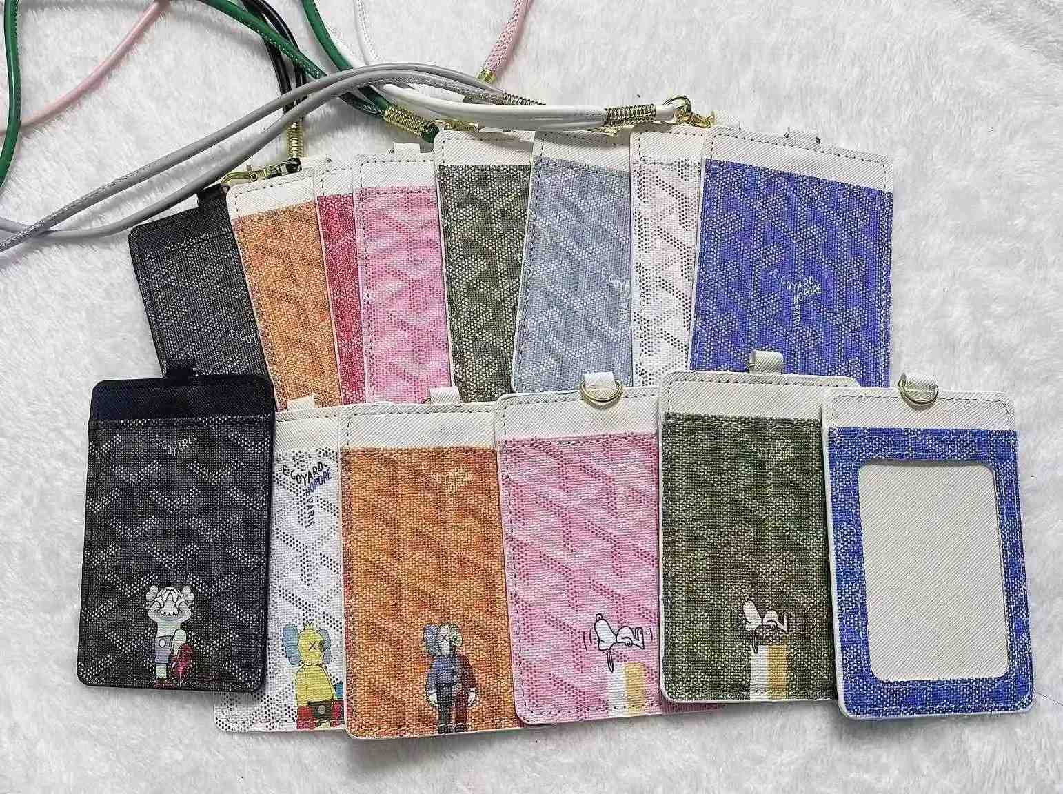Prada Saffiano & Goyard Saint Louis Card Holder Lanyards - Thumbnail 5